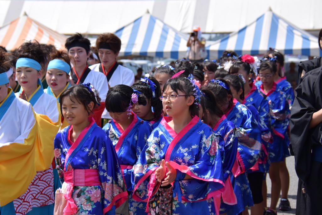 奥州前沢よさこいFesta11前編（奥州前沢よさこいフェスタ2015) 2015/07/12