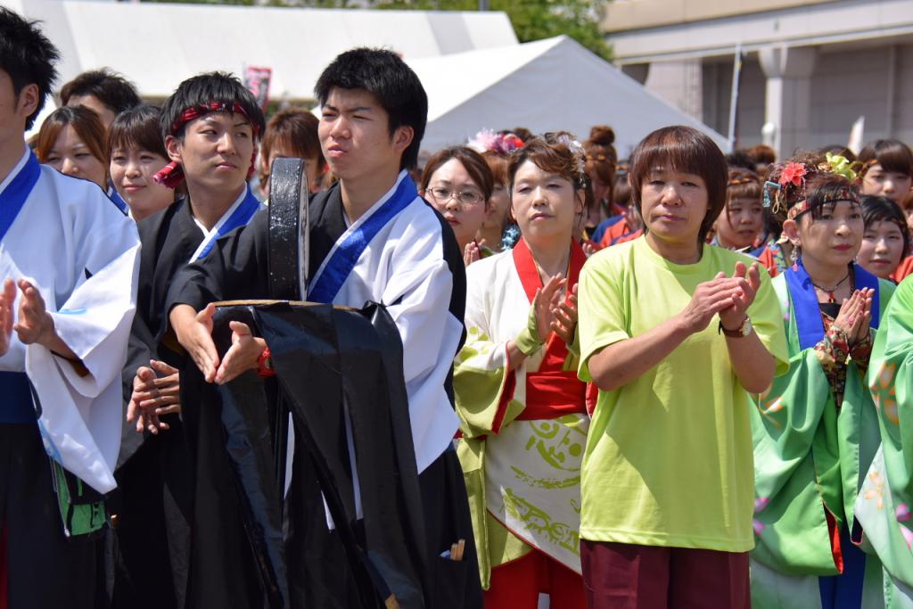 奥州前沢よさこいFesta11前編（奥州前沢よさこいフェスタ2015) 2015/07/12