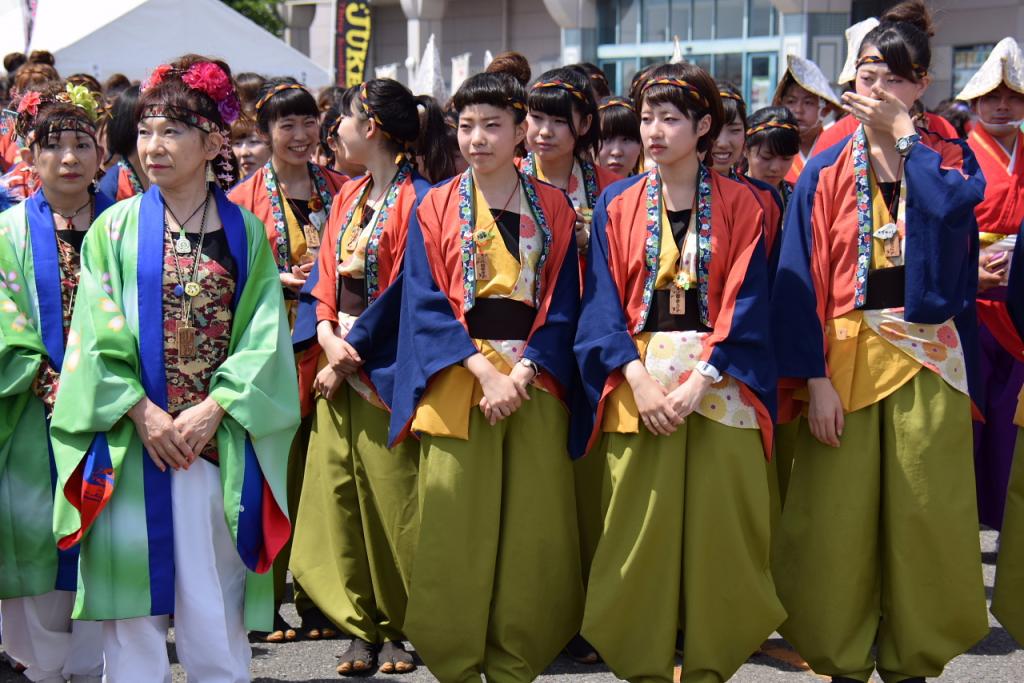 奥州前沢よさこいFesta11前編（奥州前沢よさこいフェスタ2015) 2015/07/12