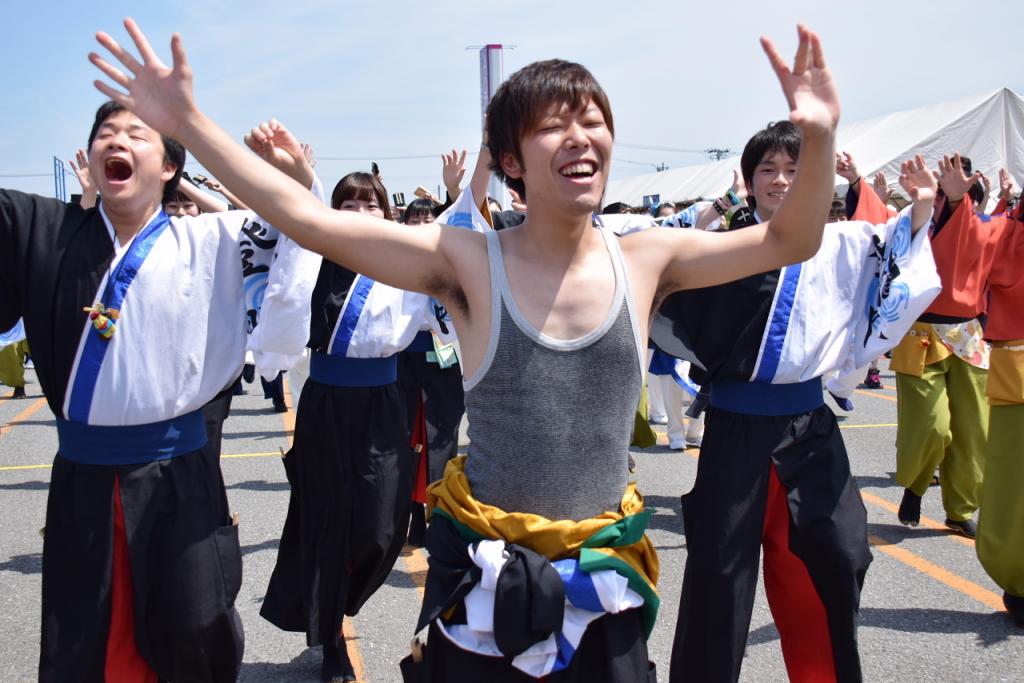 奥州前沢よさこいFesta11前編（奥州前沢よさこいフェスタ2015) 2015/07/12