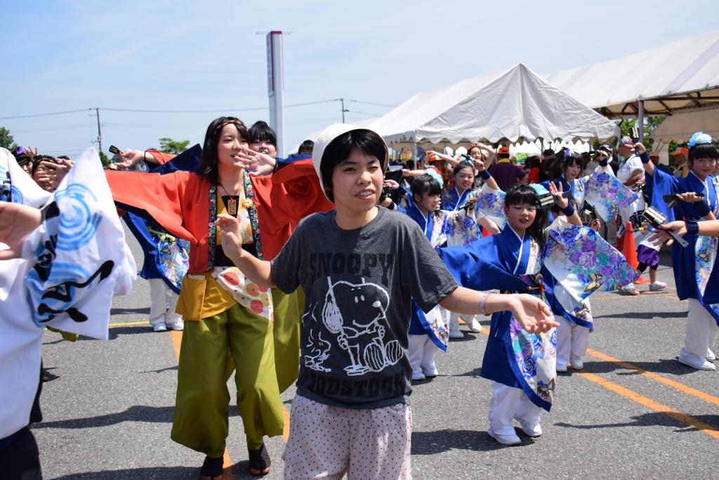 奥州前沢よさこいFesta11前編（奥州前沢よさこいフェスタ2015) 2015/07/12