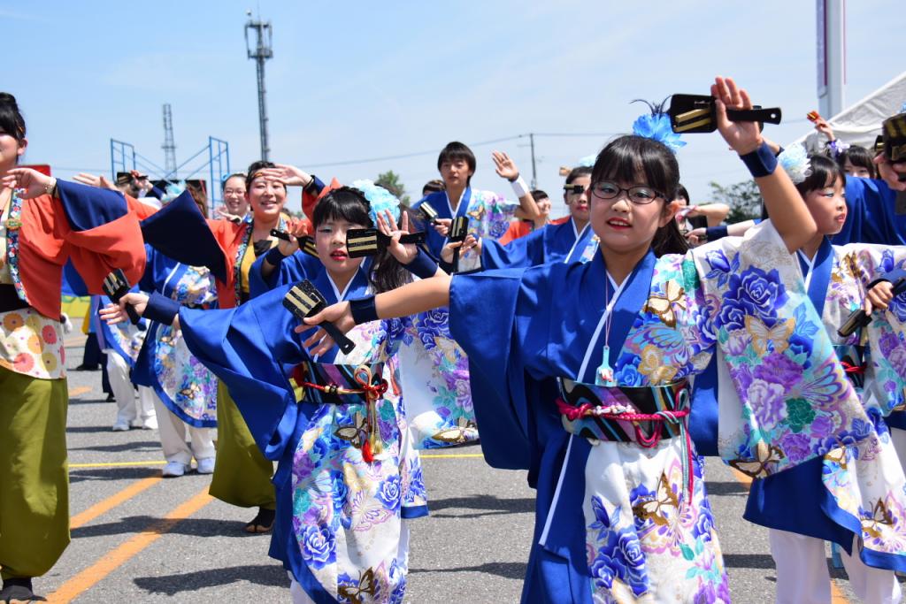 奥州前沢よさこいFesta11前編（奥州前沢よさこいフェスタ2015) 2015/07/12
