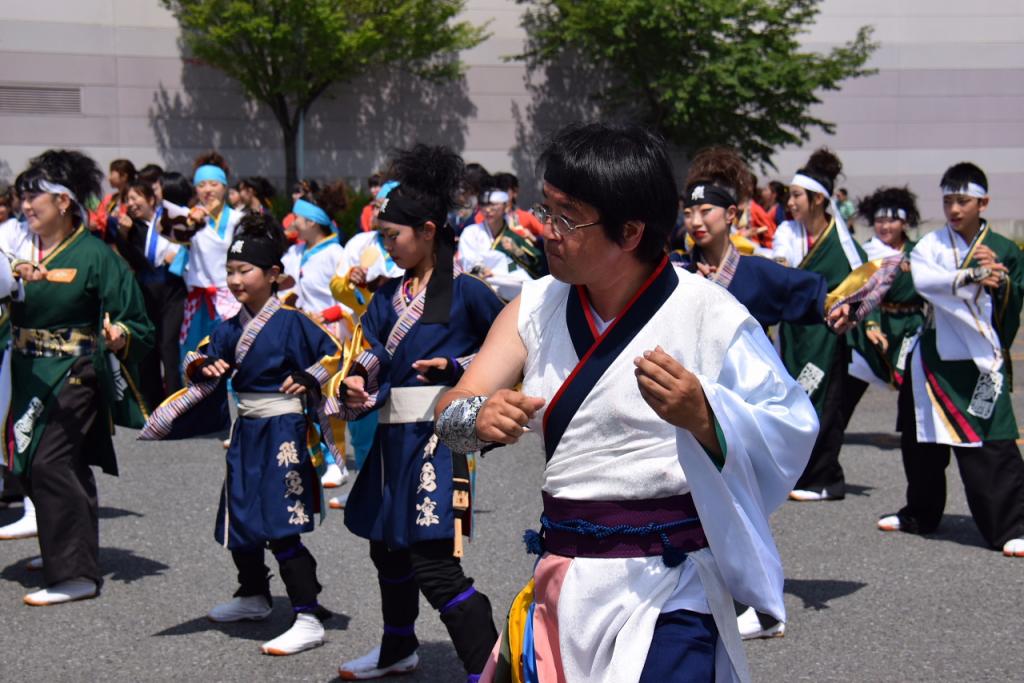 奥州前沢よさこいFesta11前編（奥州前沢よさこいフェスタ2015) 2015/07/12