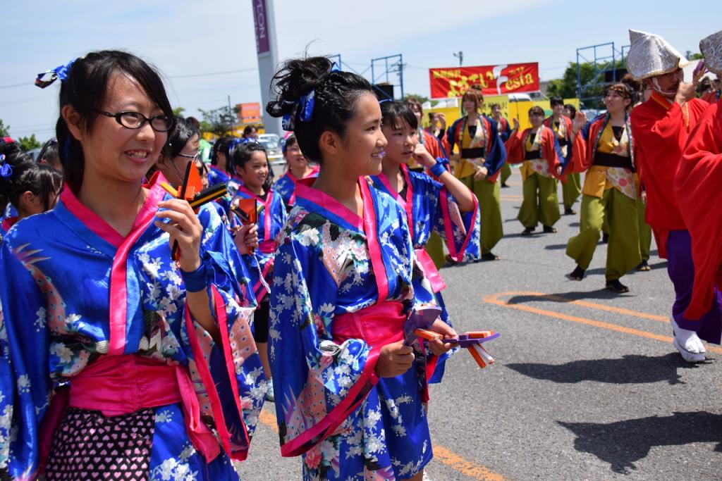 奥州前沢よさこいFesta11前編（奥州前沢よさこいフェスタ2015) 2015/07/12