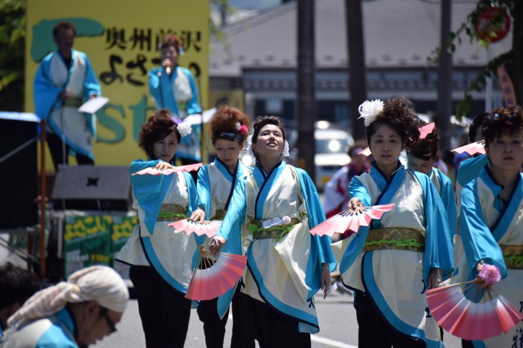 奥州前沢よさこいFesta11前編（奥州前沢よさこいフェスタ2015) 2015/07/12