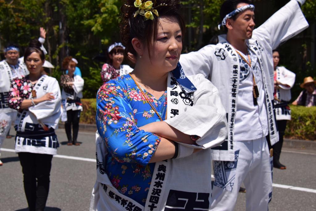 奥州前沢よさこいFesta11前編（奥州前沢よさこいフェスタ2015) 2015/07/12