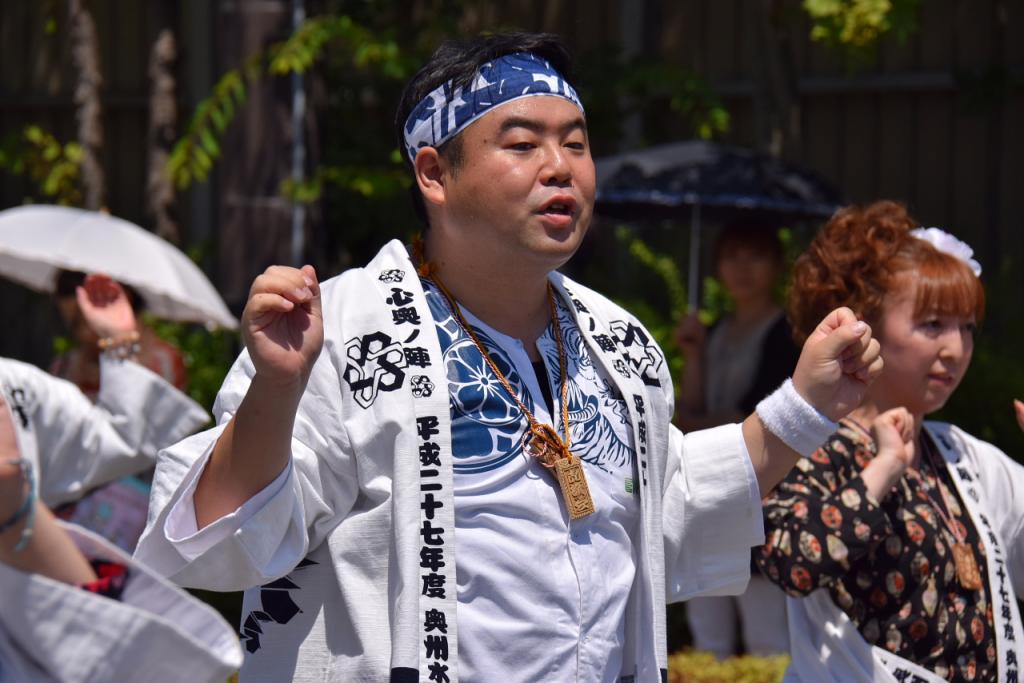 奥州前沢よさこいFesta11前編（奥州前沢よさこいフェスタ2015) 2015/07/12