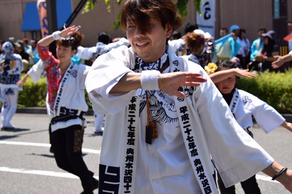 奥州前沢よさこいFesta11前編（奥州前沢よさこいフェスタ2015) 2015/07/12