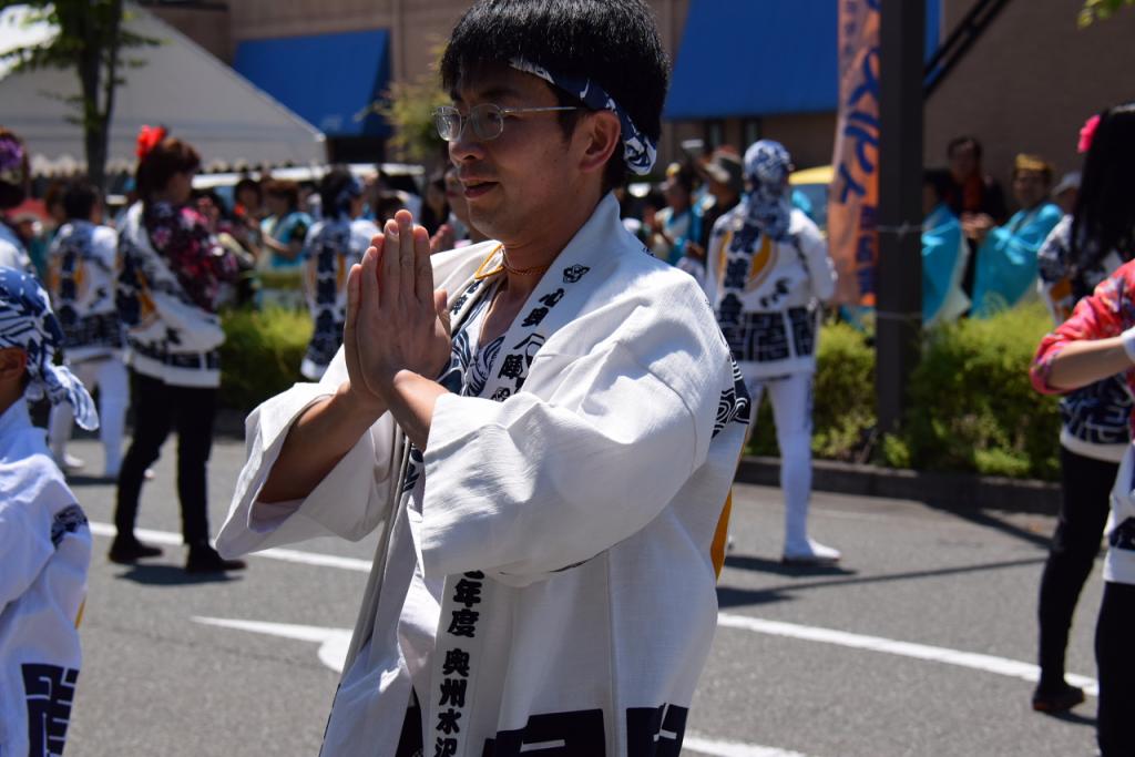 奥州前沢よさこいFesta11前編（奥州前沢よさこいフェスタ2015) 2015/07/12