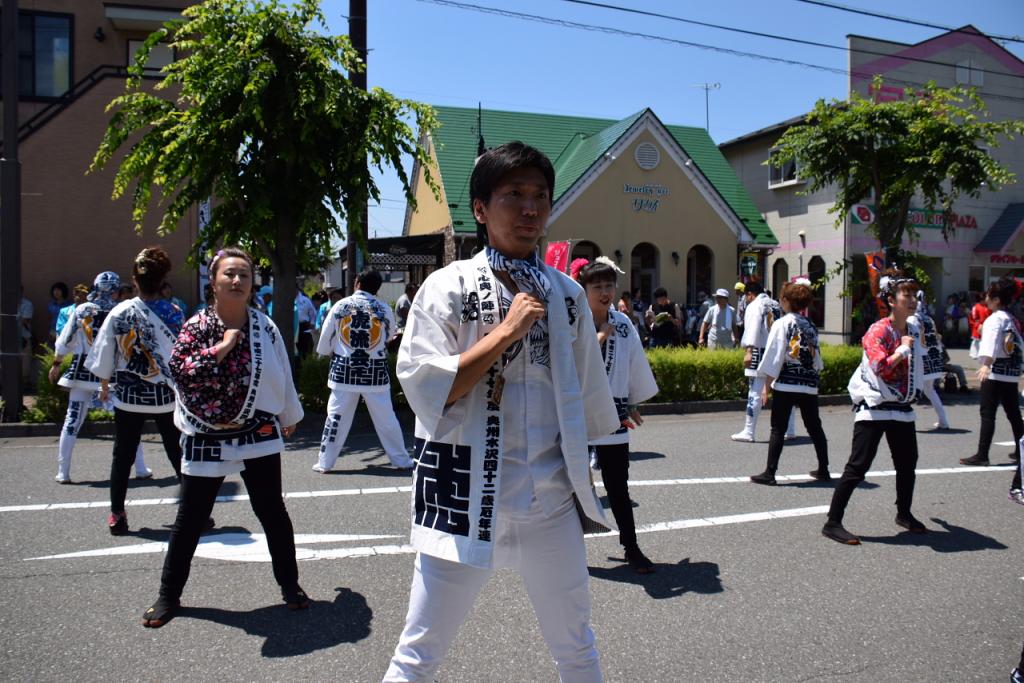 奥州前沢よさこいFesta11前編（奥州前沢よさこいフェスタ2015) 2015/07/12