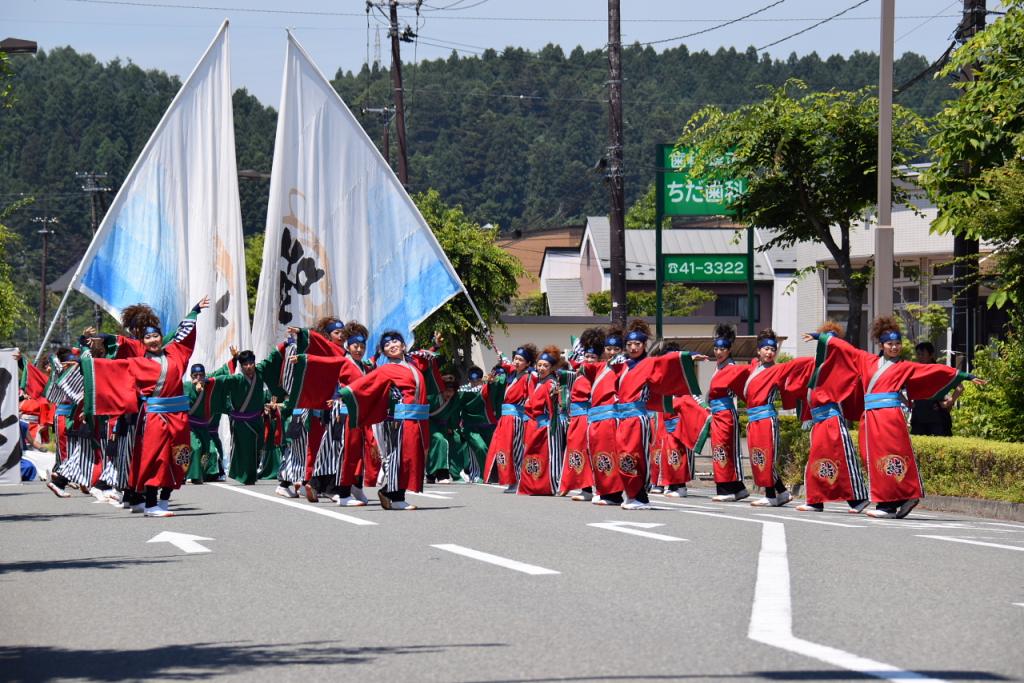 奥州前沢よさこいFesta11前編（奥州前沢よさこいフェスタ2015) 2015/07/12