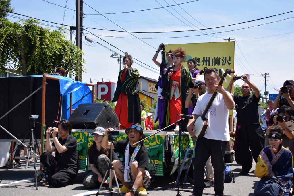 奥州前沢よさこいFesta11前編（奥州前沢よさこいフェスタ2015) 2015/07/12