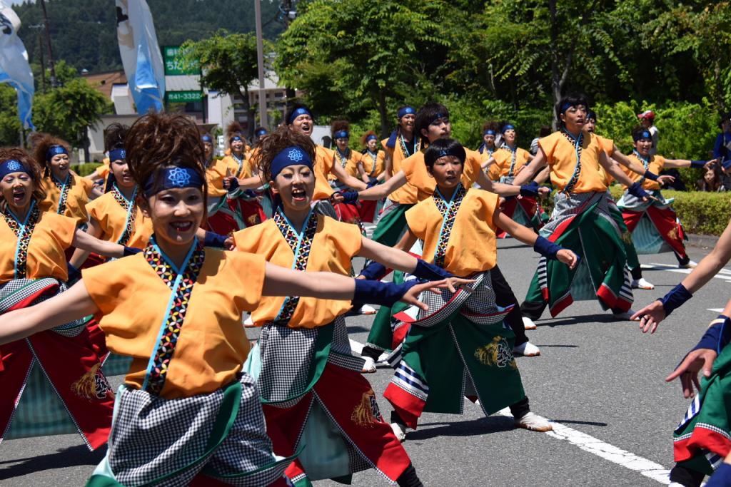 奥州前沢よさこいFesta11前編（奥州前沢よさこいフェスタ2015) 2015/07/12