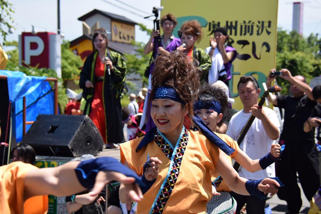 奥州前沢よさこいFesta11前編（奥州前沢よさこいフェスタ2015) 2015/07/12