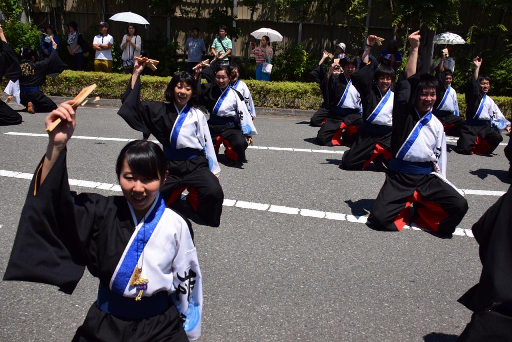 奥州前沢よさこいFesta11前編（奥州前沢よさこいフェスタ2015) 2015/07/12