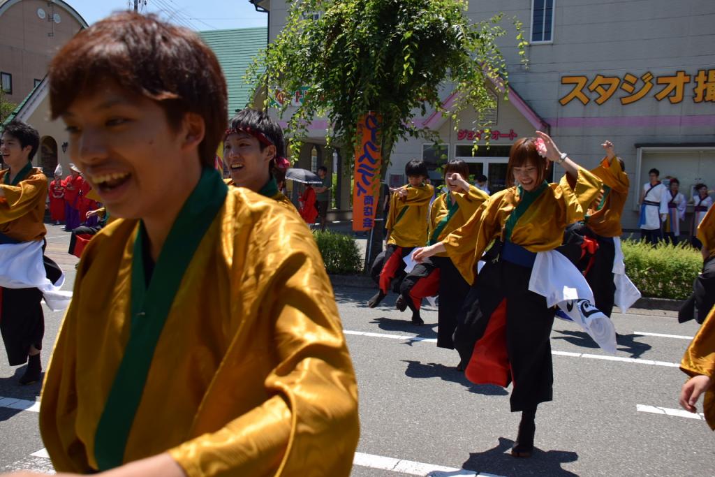 奥州前沢よさこいFesta11前編（奥州前沢よさこいフェスタ2015) 2015/07/12