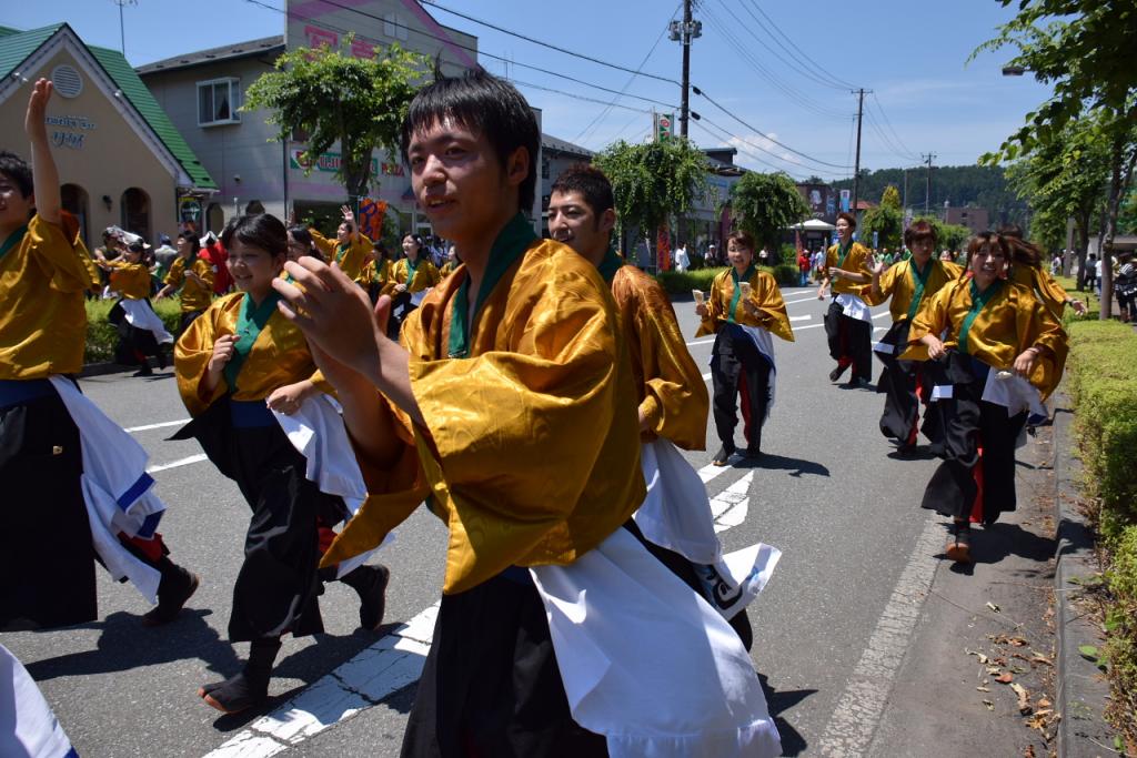 奥州前沢よさこいFesta11前編（奥州前沢よさこいフェスタ2015) 2015/07/12