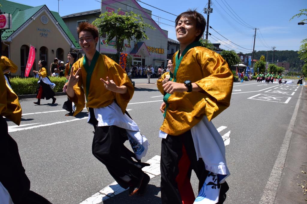 奥州前沢よさこいFesta11前編（奥州前沢よさこいフェスタ2015) 2015/07/12