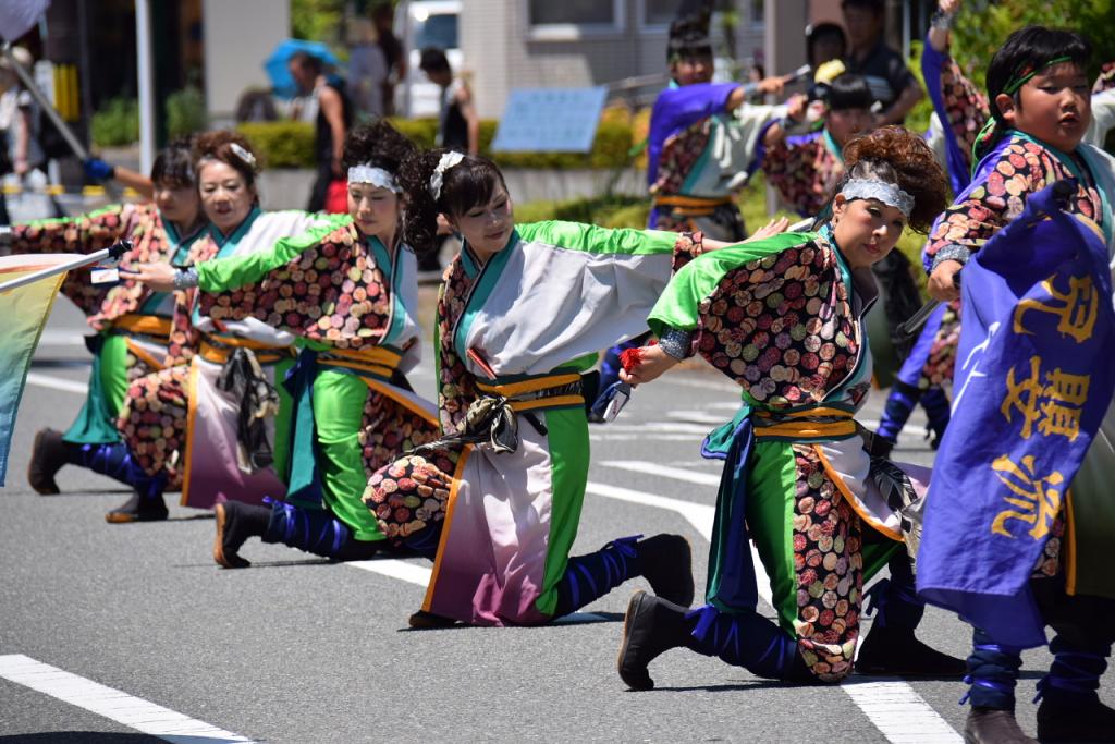 奥州前沢よさこいFesta11前編（奥州前沢よさこいフェスタ2015) 2015/07/12