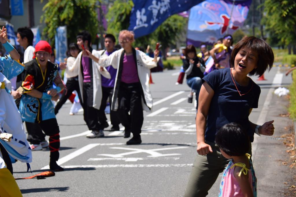 奥州前沢よさこいFesta11前編（奥州前沢よさこいフェスタ2015) 2015/07/12