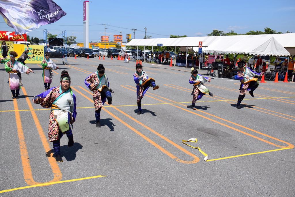 奥州前沢よさこいFesta11前編（奥州前沢よさこいフェスタ2015) 2015/07/12