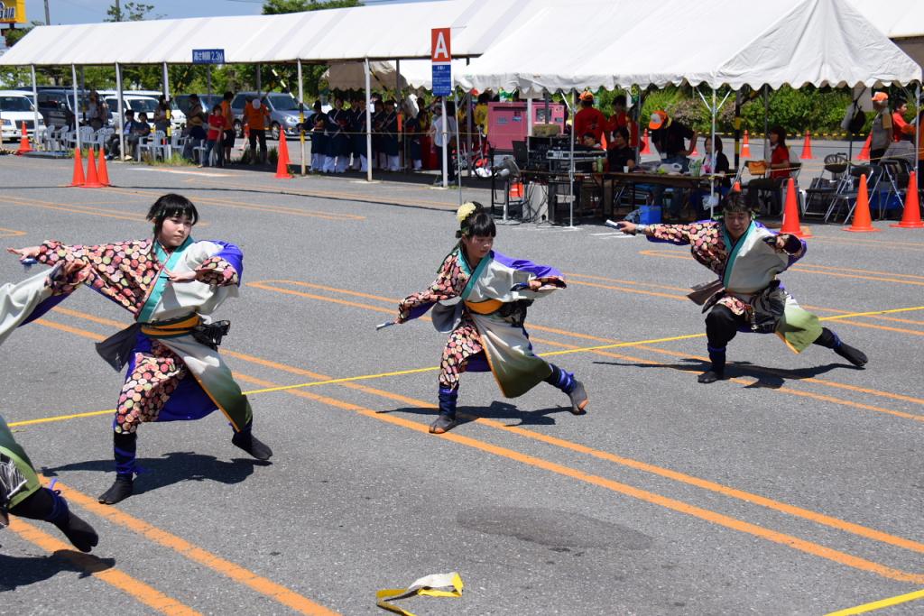 奥州前沢よさこいFesta11前編（奥州前沢よさこいフェスタ2015) 2015/07/12