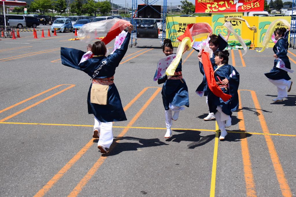 奥州前沢よさこいFesta11前編（奥州前沢よさこいフェスタ2015) 2015/07/12