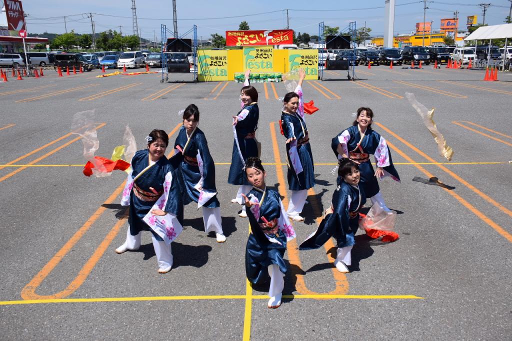 奥州前沢よさこいFesta11前編（奥州前沢よさこいフェスタ2015) 2015/07/12