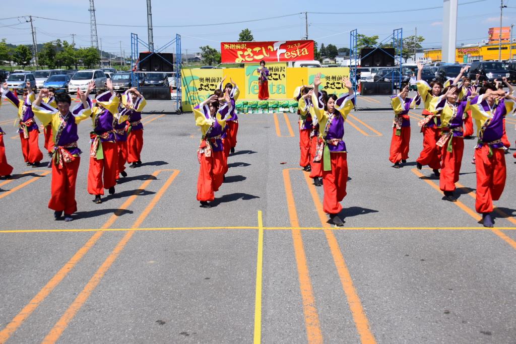 奥州前沢よさこいFesta11前編（奥州前沢よさこいフェスタ2015) 2015/07/12