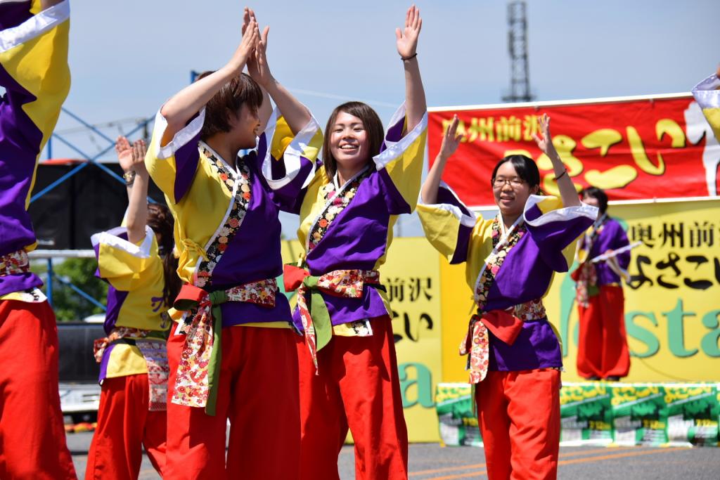 奥州前沢よさこいFesta11前編（奥州前沢よさこいフェスタ2015) 2015/07/12