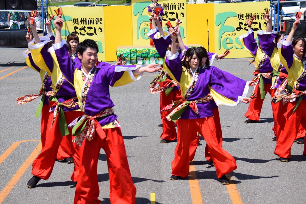 奥州前沢よさこいFesta11前編（奥州前沢よさこいフェスタ2015) 2015/07/12