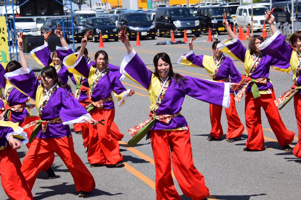 奥州前沢よさこいFesta11前編（奥州前沢よさこいフェスタ2015) 2015/07/12