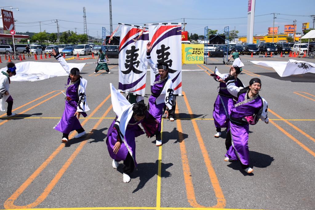 奥州前沢よさこいFesta11前編（奥州前沢よさこいフェスタ2015) 2015/07/12