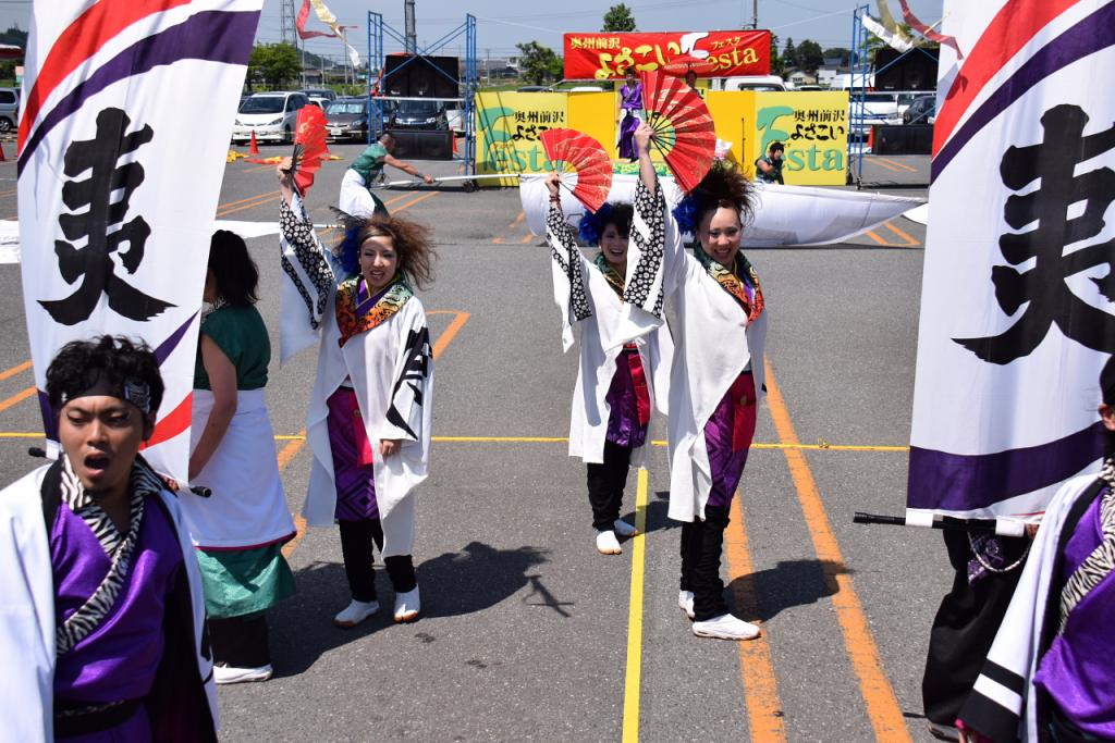 奥州前沢よさこいFesta11前編（奥州前沢よさこいフェスタ2015) 2015/07/12