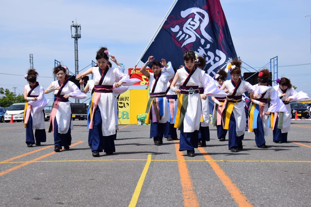 奥州前沢よさこいFesta11前編（奥州前沢よさこいフェスタ2015) 2015/07/12