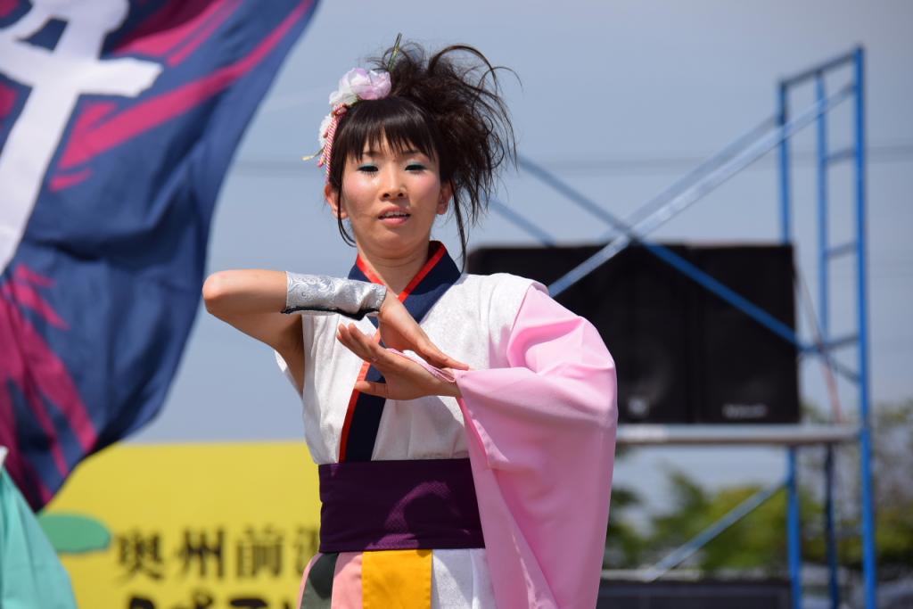 奥州前沢よさこいFesta11前編（奥州前沢よさこいフェスタ2015) 2015/07/12