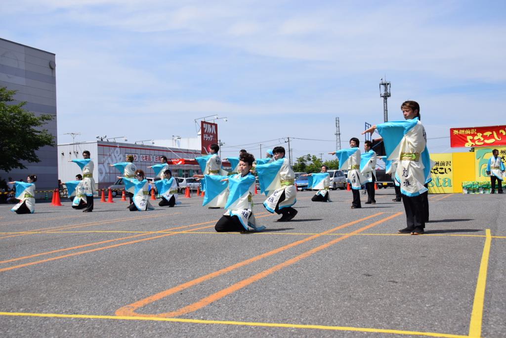 奥州前沢よさこいFesta11前編（奥州前沢よさこいフェスタ2015) 2015/07/12
