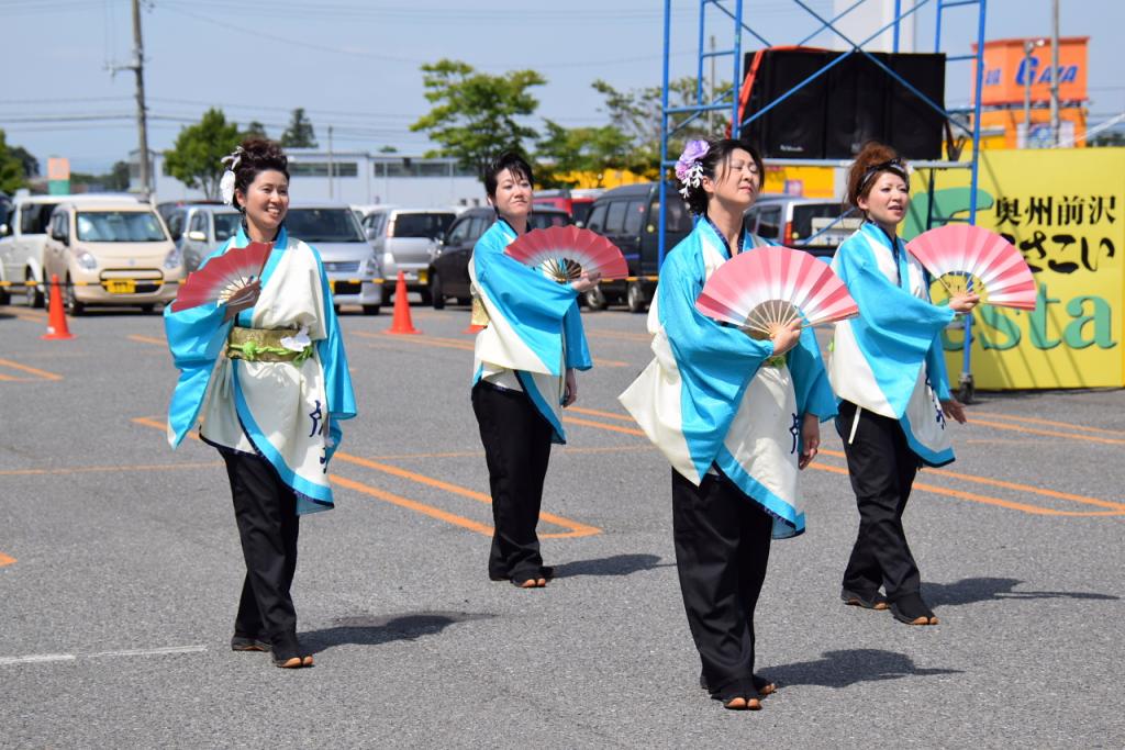奥州前沢よさこいFesta11前編（奥州前沢よさこいフェスタ2015) 2015/07/12