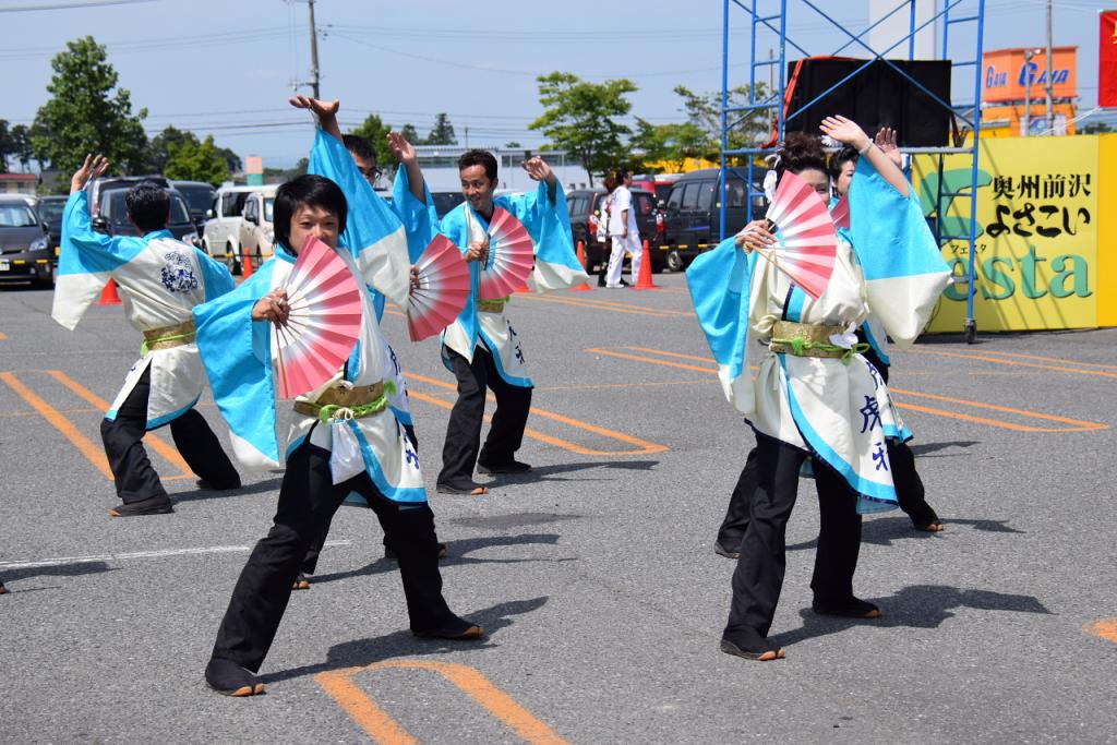 奥州前沢よさこいFesta11前編（奥州前沢よさこいフェスタ2015) 2015/07/12