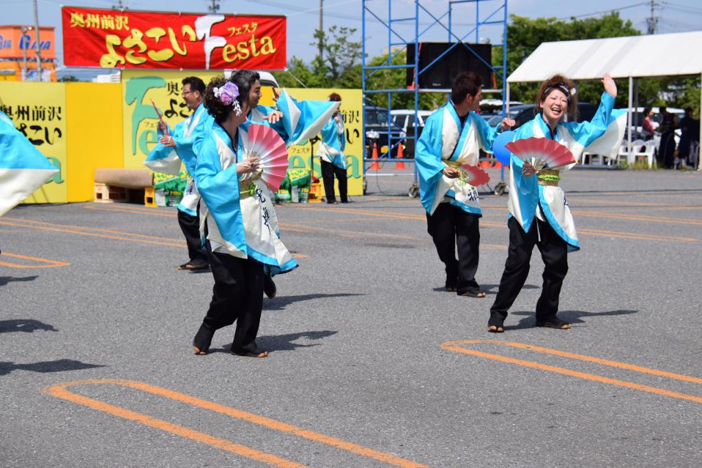 奥州前沢よさこいFesta11前編（奥州前沢よさこいフェスタ2015) 2015/07/12