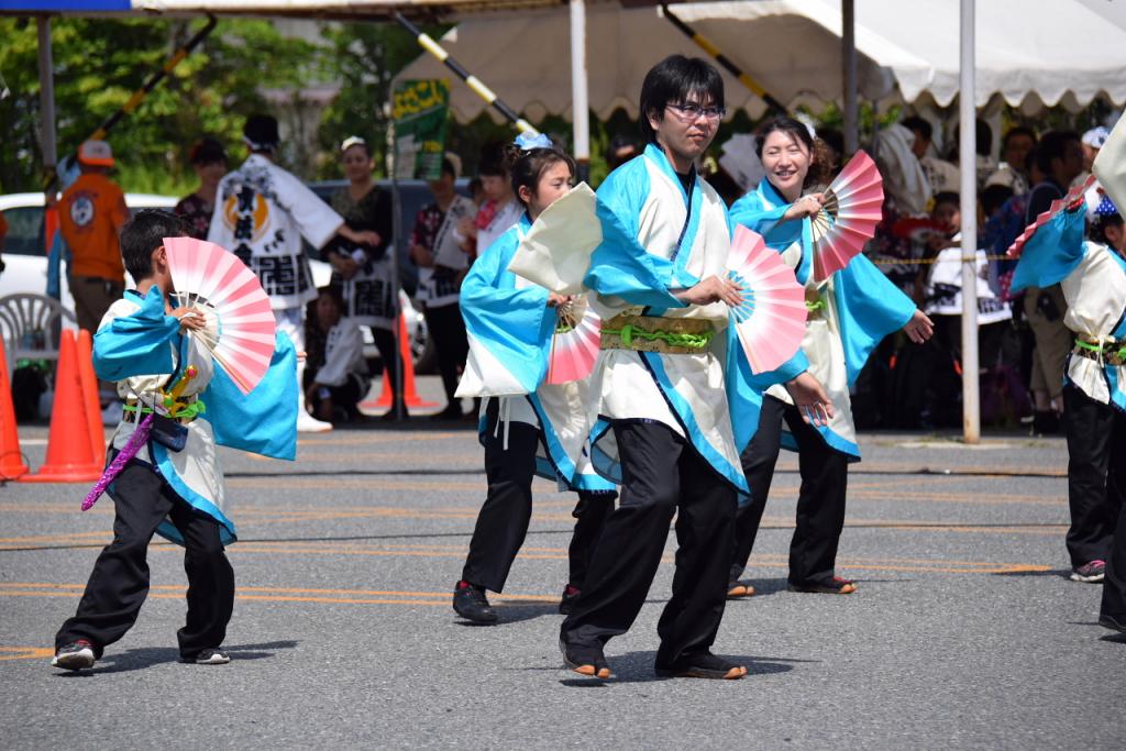 奥州前沢よさこいFesta11前編（奥州前沢よさこいフェスタ2015) 2015/07/12