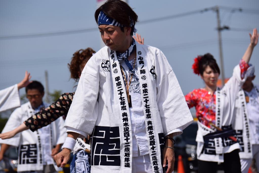 奥州前沢よさこいFesta11前編（奥州前沢よさこいフェスタ2015) 2015/07/12