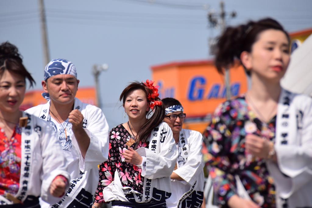 奥州前沢よさこいFesta11前編（奥州前沢よさこいフェスタ2015) 2015/07/12