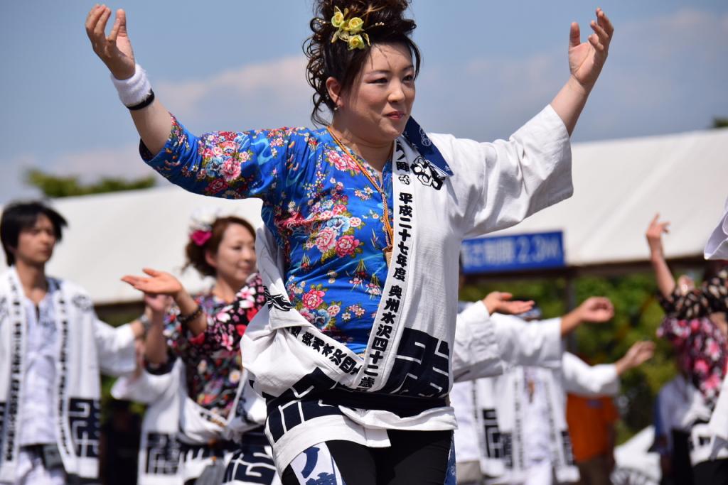 奥州前沢よさこいFesta11前編（奥州前沢よさこいフェスタ2015) 2015/07/12