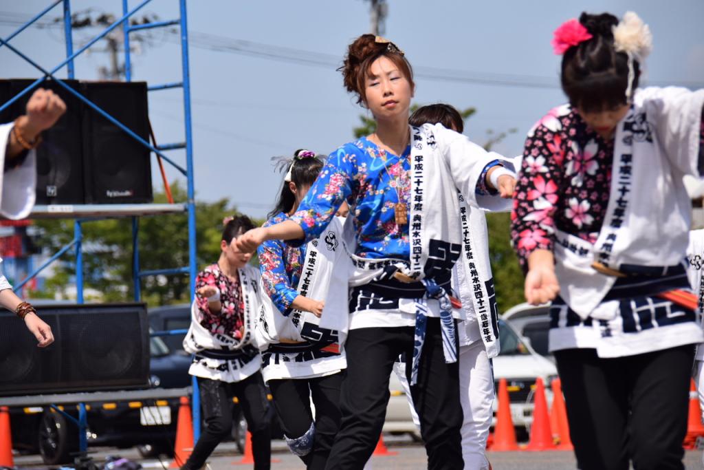 奥州前沢よさこいFesta11前編（奥州前沢よさこいフェスタ2015) 2015/07/12