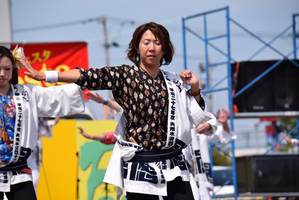 奥州前沢よさこいFesta11前編（奥州前沢よさこいフェスタ2015) 2015/07/12