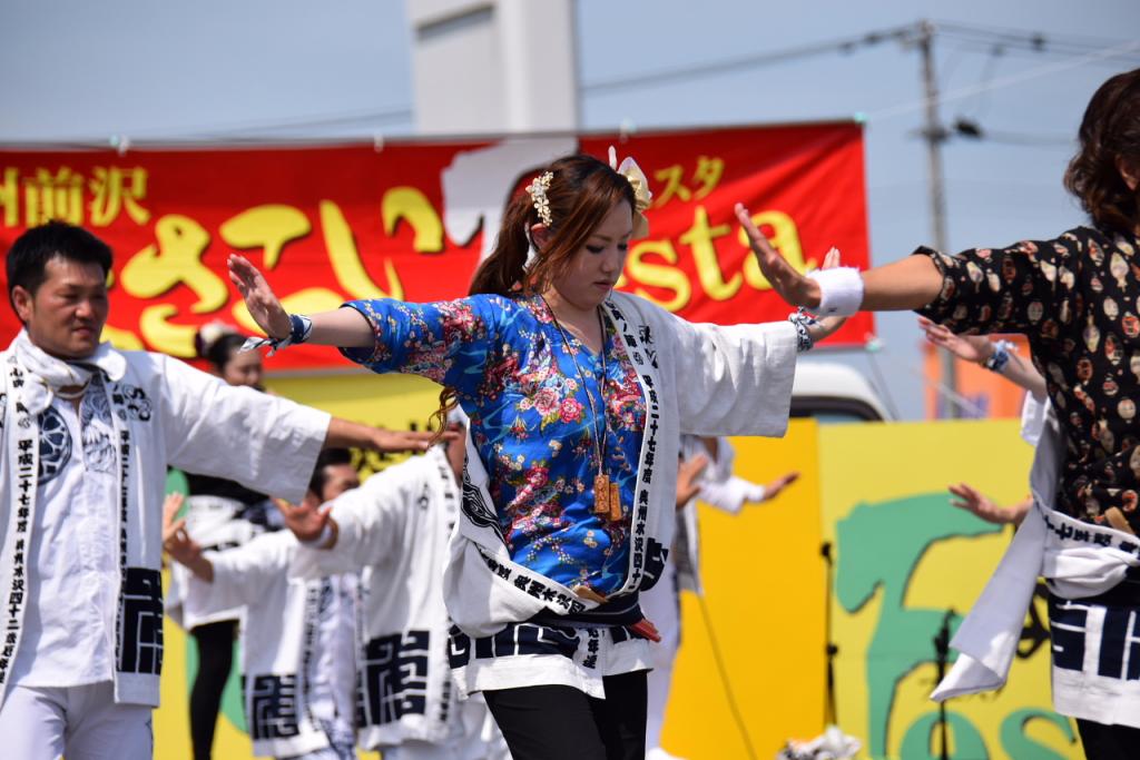 奥州前沢よさこいFesta11前編（奥州前沢よさこいフェスタ2015) 2015/07/12