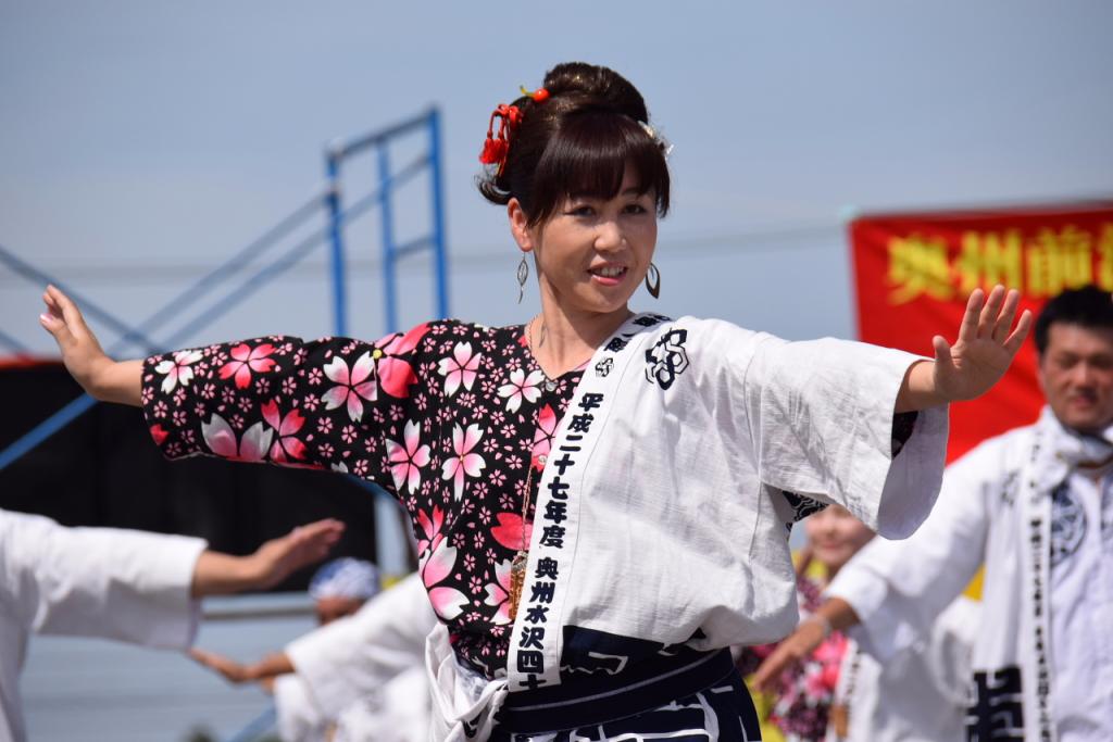 奥州前沢よさこいFesta11前編（奥州前沢よさこいフェスタ2015) 2015/07/12