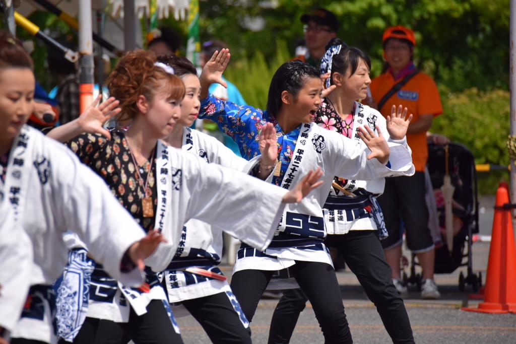 奥州前沢よさこいFesta11前編（奥州前沢よさこいフェスタ2015) 2015/07/12