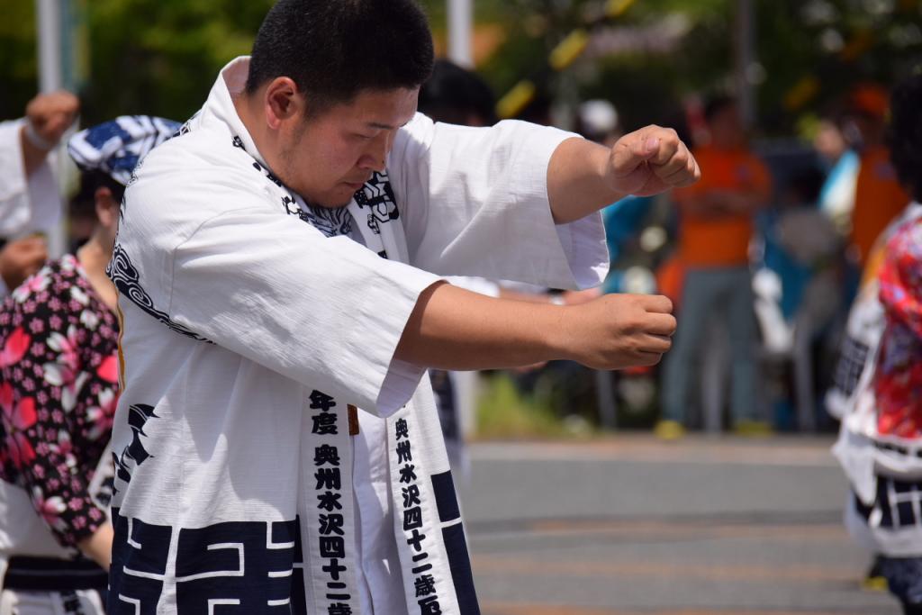 奥州前沢よさこいFesta11前編（奥州前沢よさこいフェスタ2015) 2015/07/12